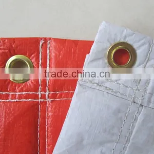 Orange Color Insulation Tarp ,covering Insulated Blanket, PE Foam Layer Insulated Tarpaulin thumbnail-1