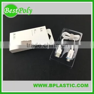 Printed Paper Box With Plastic Insert Tray for USB thumbnail-1