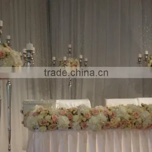 Wedding Floor Candelabra With Crystal Ball 7 Light For Church Wedding Decoration thumbnail-4