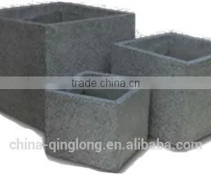 Concrete Flower Pot With Weather Resistant Feature thumbnail-1