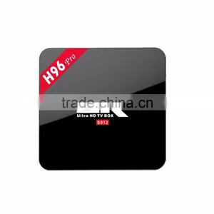 Hot Sale H96 Pro in Set Top Box Amlogic S912 Octa Core Android 6.0 Marshmallow tv Box 2.0Ghz 2GB+16GB thumbnail-1