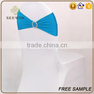 Hot Sale Beautiful Spandex Chair Sashes With Buckle thumbnail-2