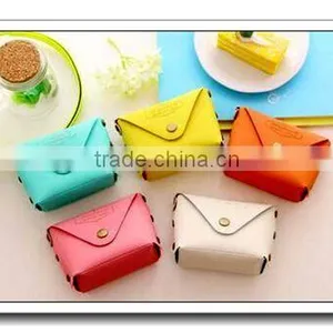 Candy Color Leather Coin Wallet,pu Wallet,silicone Wallet thumbnail-1