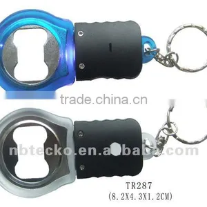 LED Flashlight With Bottle Opener and Keychain thumbnail-1