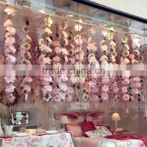 Silk Peony Garland Artificial Flower Garland thumbnail-1