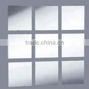 Acrylic Mirror Tiles - Pack of 10 . 10cm x 10cm thumbnail-1