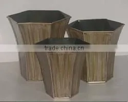 Wood Finished Decorative Planters for Sale thumbnail-1