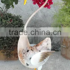 Animal Ornaments Metal Goose thumbnail-1