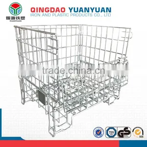 Wire Logistics Wiremesh Metal Wire Mesh Container Storage Cage thumbnail-3