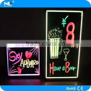 China Supplier Electronic Small LED Illuminated Display Writing Board thumbnail-4
