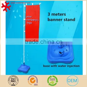 Retractable Exhibition Aluminium Roll up Banner Stand With Double Side thumbnail-1