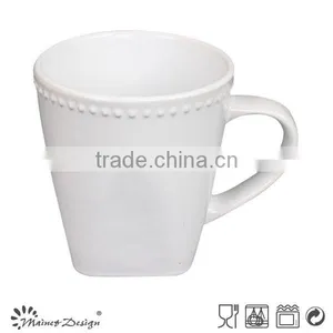 Embossed White Square White Square Dinner Set thumbnail-5