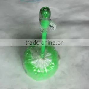Hot Sale Plastic Toilet Brush With Long Holder thumbnail-1