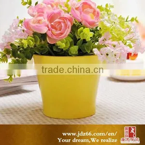 Factory Bulk Sale Colorful Ceramic Flower Pots thumbnail-2