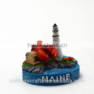 Wholesale Custom Resin 3d MAINE Souvenir Building Model for Sale thumbnail-2