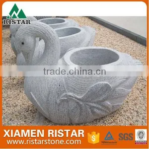Decorative Granite Stone Flower Pot for Garden thumbnail-1
