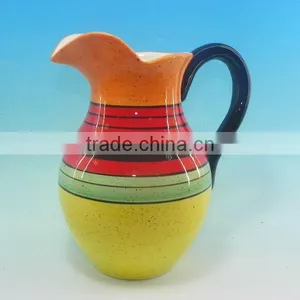 Colorful Ceramic Jug thumbnail-1