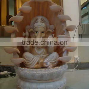 Lighted Art Statue Resin Water Fountain Craftwork thumbnail-3