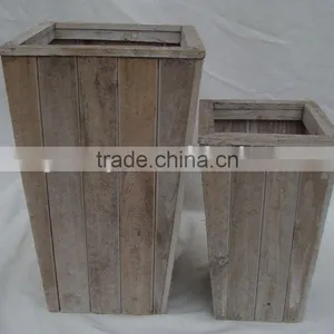 Wooden Flower Planter thumbnail-1