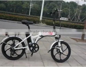 20 Inch Folding Electric Bike Integrated Wheel Ebike Electric Bike Kit thumbnail-4