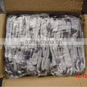 DDSAFETY Cow Split Leather Work Safety Leather Gloves thumbnail-3