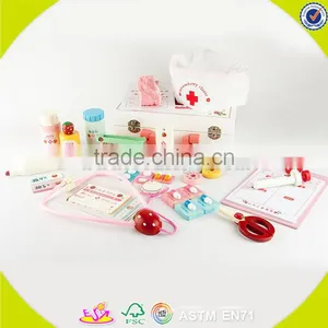 оптовая деревянная игрушка для медицинского ухода для младенцев, популярная деревянная игрушка для медицинского ухода для детей, популярная деревянная медицинская игрушка W10D011 thumbnail-5