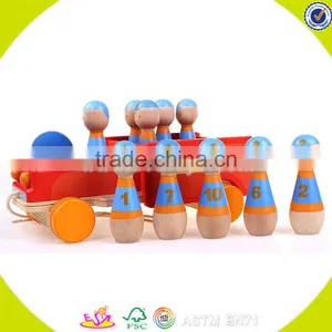 Wholesale Baby Wooden Trailer Car Toy Popular Kids Wooden Trailer Car Toy Fashion Children Wooden Trailer Car Toy W04A167 thumbnail-6