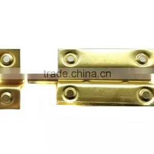 Popular Iron Barrel Bolt, 3" Brass Finish Door Bolt, Window Barrel Bolt Lock thumbnail-5