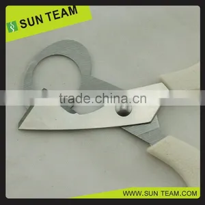 SK019 7-3/4" Stainless Steel Quail Egg Scissors Serrated Edge Scissors thumbnail-3