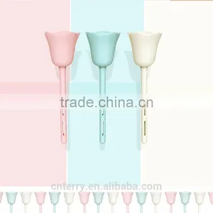 USB Portable Mini Flower Humidifier Rose Tulip Shape Air Diffuser Mist Make thumbnail-1
