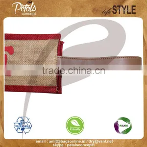 One Bottle Wine Bag With PU Handle thumbnail-6