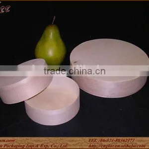 Wooden Wine Bottle Packaging Box Round Gift Packaging Box thumbnail-1