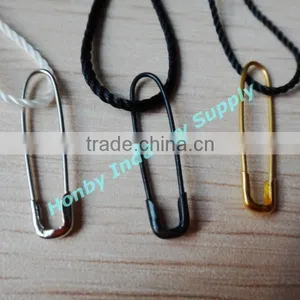 Clothing Hang Tag French Style 4 Color Metal U Shape Pin thumbnail-2