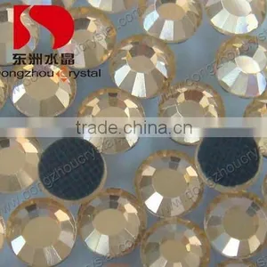 SS16 SS20 SS30 Golden Shade Multi Size Crystal Hotfix Rhinestone for Skating Dress thumbnail-1