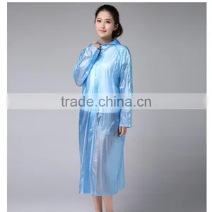 Beautiful Adult Long 100% Women PVC Raincoat thumbnail-1