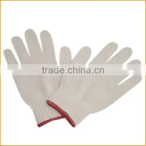 Cheap 800g Rough Yarn Hands Protection Cotton Safety Gloves thumbnail-3