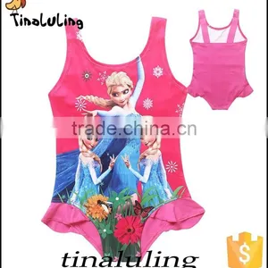 Brand New Fashion Girls Summer One Piece Swimsuits, Kids Swimwear Wholesale Child Beachwear thumbnail-6
