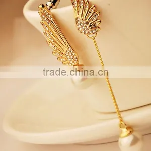 Zm33723a Fashion Jewelry 2017 Latest Unique Design Gold Plated Earrings thumbnail-2
