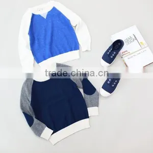 Hot Sale Hand Knitted Wool Sweaters Children Clothing Knitwear Sweater thumbnail-2