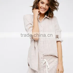 2017 New Arrival Fashion Top Quality Comfortable Cotton Shirt thumbnail-2