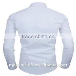 2016 New Wholesale Western Casual Button Down Custom Mens Casual Dress Shirts thumbnail-5