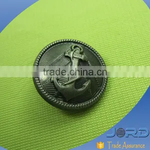 Fashion Garment Accessory Vintage Buttons ABS Eletroplating Anchor Button thumbnail-1