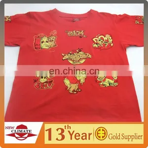 Flocking Heat Transfer T-shirts thumbnail-1