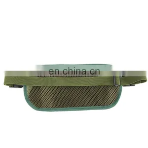 Printed Dark Green Travel Nylon Rfid Money Bag Women Waist Wallet thumbnail-2
