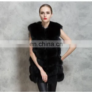 Latest Design Faux Mink Coat Fox Fur Coat Woman thumbnail-5