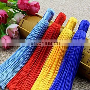 Handmade Silky Tassels Decoration Pendant Accessories For Jewelry Garment Curtain Diy Craft thumbnail-5