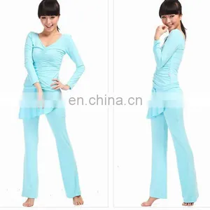 Ladies Fashion Long Sleeve Sport Wear thumbnail-4