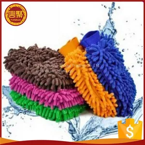 Microfiber Chenille Cleaning Glove thumbnail-1