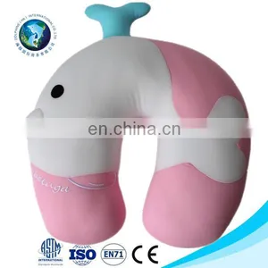 2016 Wholesale Custom u Shape Animal Memory FoamTravel Neck Pillow thumbnail-5