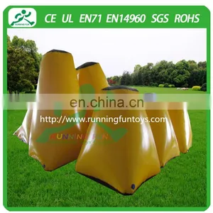 0.9mm PVC Inflatable Paintball Bunkers, Bunkers Field Paintball Game thumbnail-1